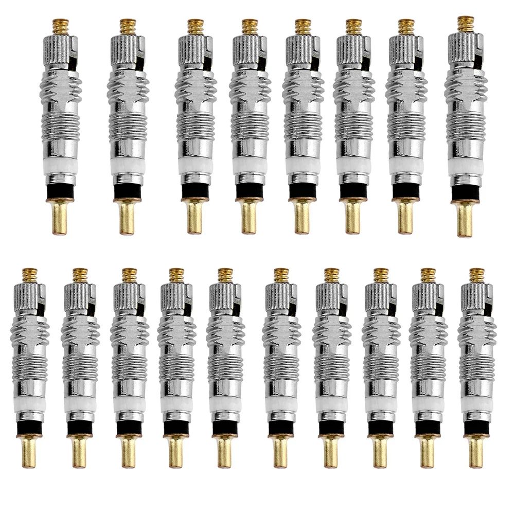 Bicycle Tyre Valve Core Stem, Presta Style Bike Tire Valve Core Set for Tubeless MTB & Road Bike Tube Repair Tool