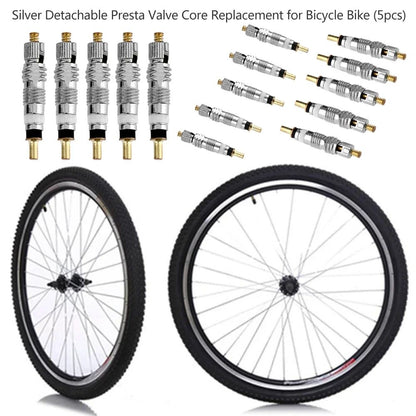 Bicycle Tyre Valve Core Stem Presta Style Bike Tire Valve Core Set For Tubeless MTB  Road Bike Tube 1