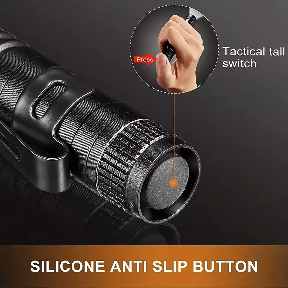 Portable UV Flashlight With Pen Clip For Stain Detection And Night Visibility 5