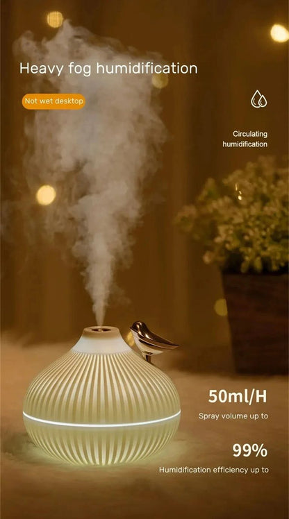WhisperGlow USB Humidifier  Quiet Aroma Diffuser  Night Light For Bedroom And Office 2