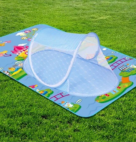 Foldable Baby Travel Bed With Mosquito Net  Portable Infant Sleep Nest For 03 Years 2