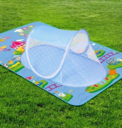 Foldable Baby Travel Bed With Mosquito Net  Portable Infant Sleep Nest For 03 Years 2