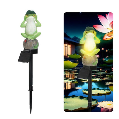 Solar Mushroom Garden Light  Waterproof Resin LED Decor For Outdoor Lawn  Pathways 6