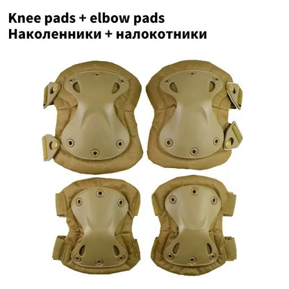 Tactical Knee And Elbow Protector Pads For Outdoor Sports And Hunting 17