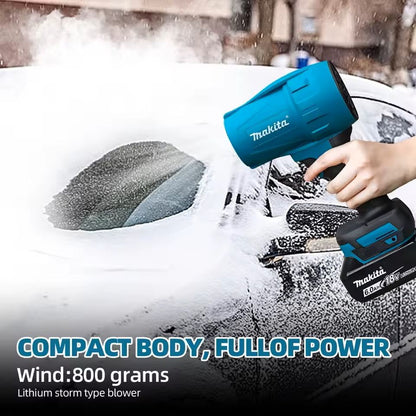 Rechargeable Turbo Jet Air Duster Blower With LED For Car And Electronics Cleaning 5