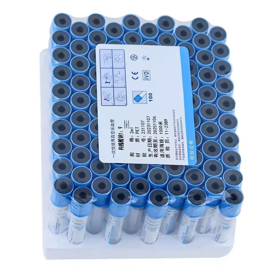 Sodium Citrate Blood Collection Tubes 100 Pack For Lab And Veterinary Use 3