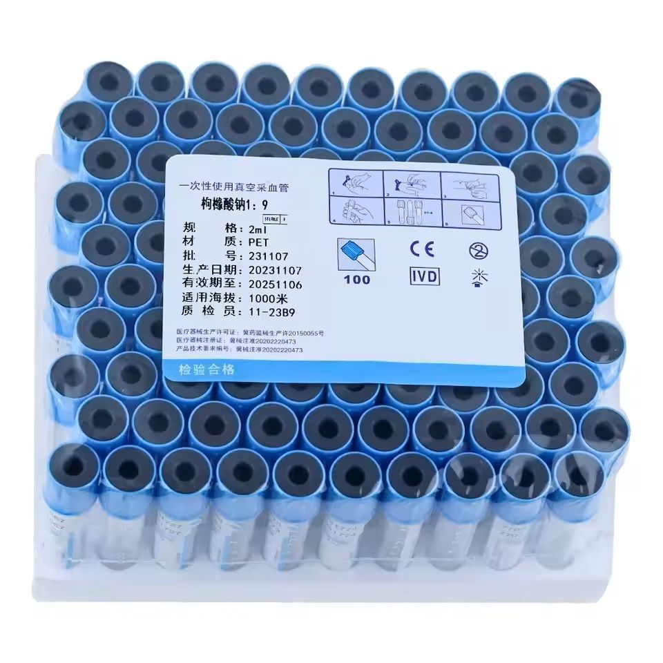 Sodium Citrate Blood Collection Tubes 100 Pack For Lab And Veterinary Use 4