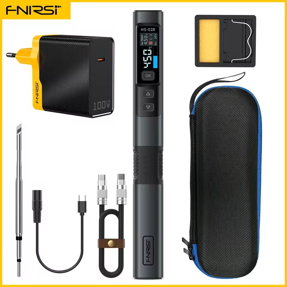 Smart Soldering Station 100W Adjustable Electric Iron Kit With Temperature Control 11