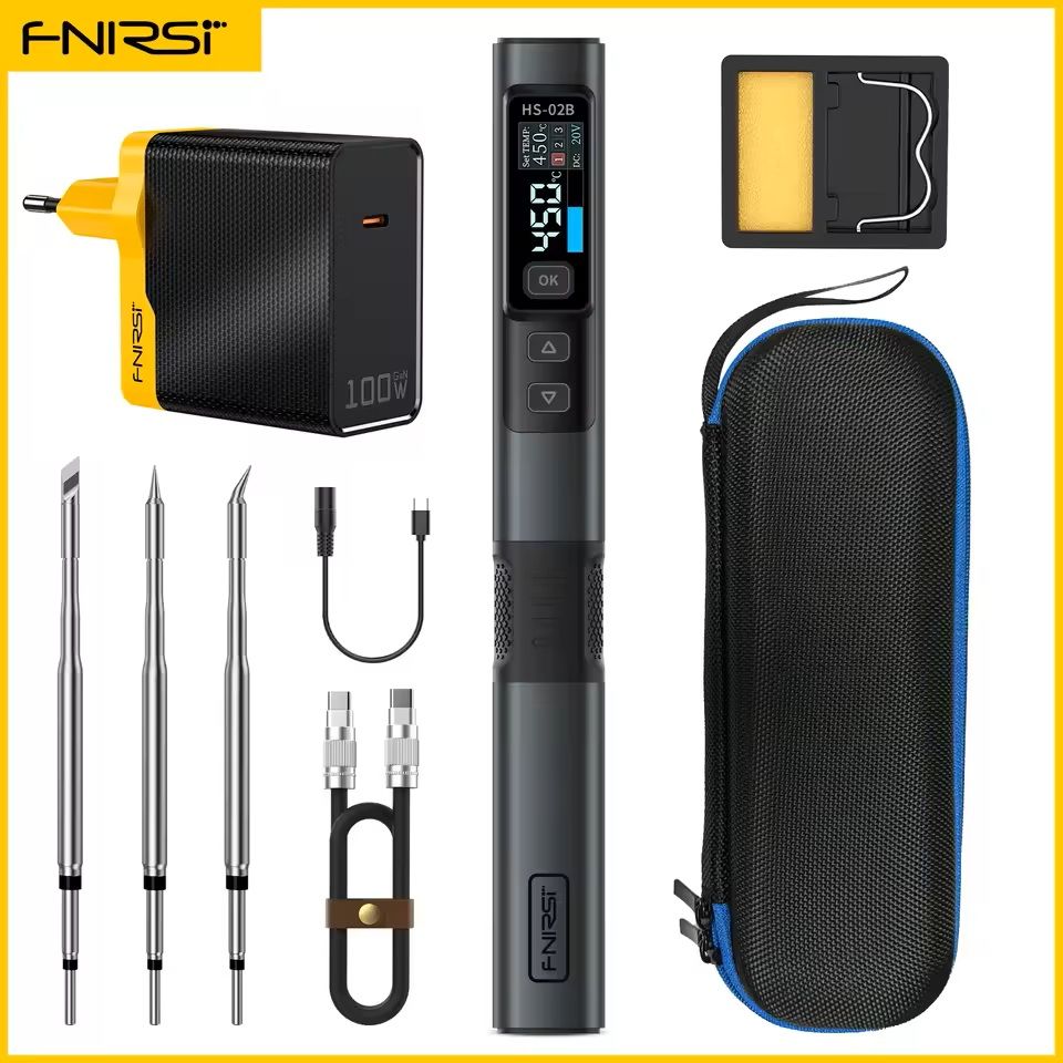 Smart Soldering Station 100W Adjustable Electric Iron Kit With Temperature Control 13