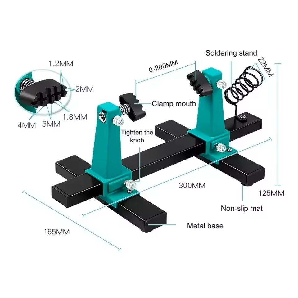 Adjustable Circuit Board Holder Jig For Soldering And Assembly Work 1
