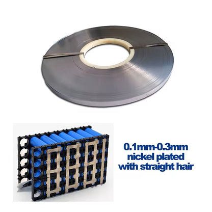 Nickel Plated Steel Strip 1kg For Battery Welding In Multiple Thicknesses 1