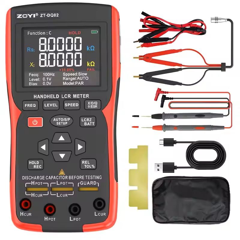 Digital LCR Meter For Resistance Capacitance And Inductance Testing 7