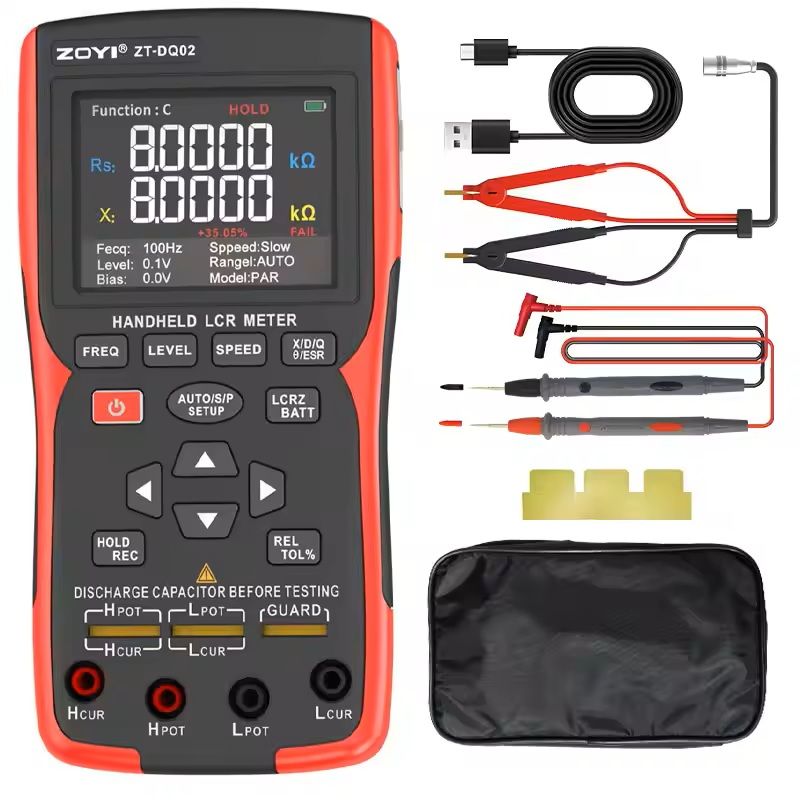 Digital LCR Meter For Resistance Capacitance And Inductance Testing 8