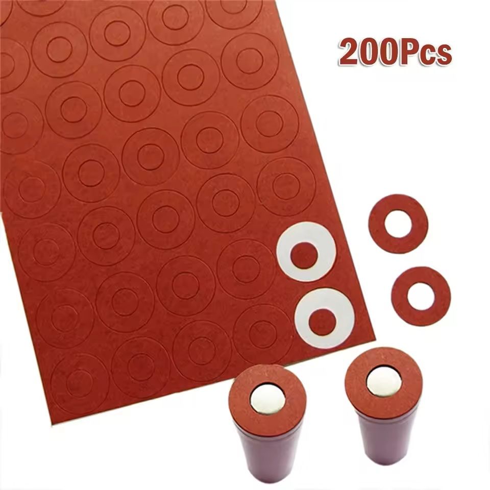 Battery Insulator Rings 200 Pack for 18650 Cell Spot Welding