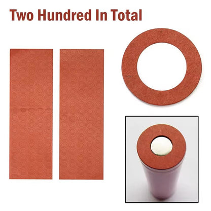 Battery Insulator Rings 200 Pack For 18650 Cell Spot Welding 3