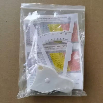 Body Fat Caliper And Tape Measure Set For Skinfold Tracking And Fitness 7