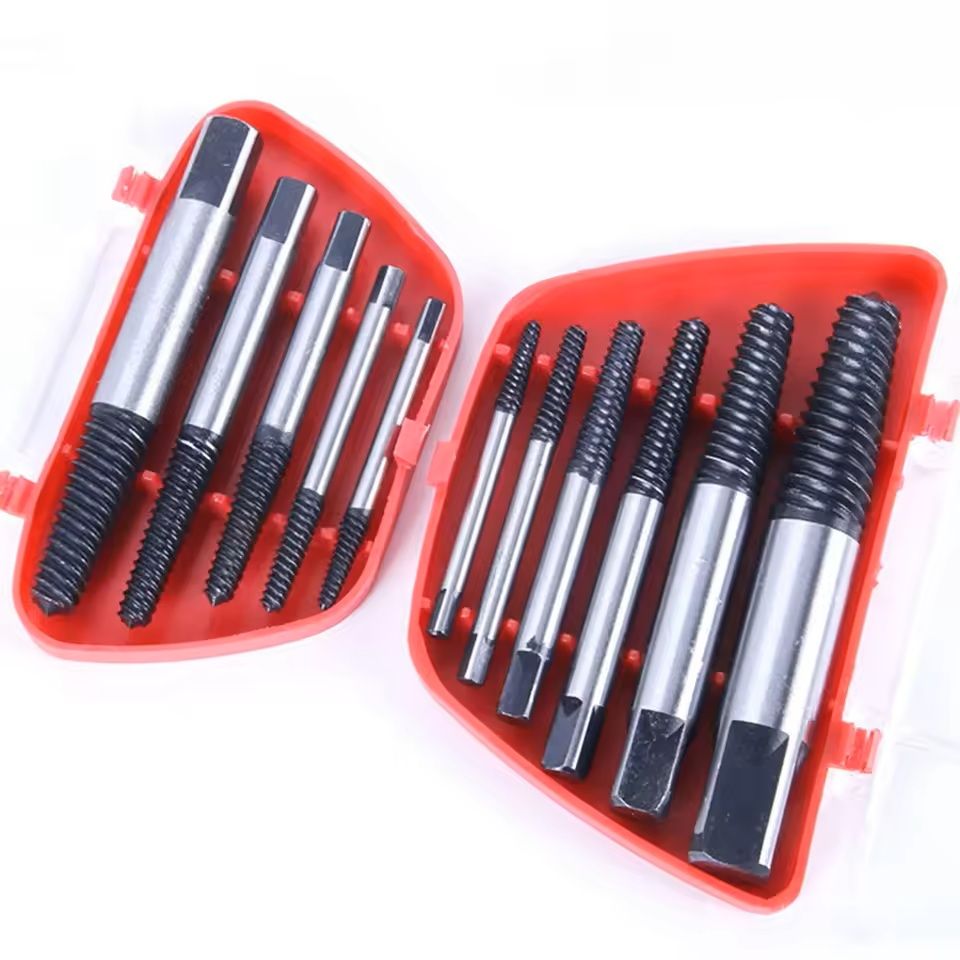 Screw Extractor Drill Bit Set for Damaged Screws and Bolts 5PCS 6PCS Options