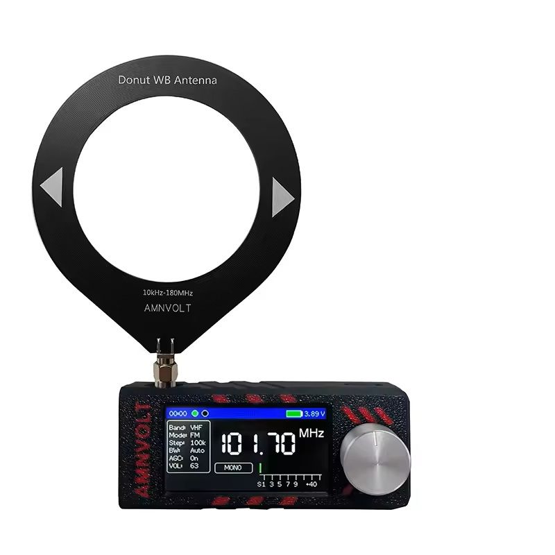 Mini Full Band DSP Radio Receiver With IPS Display And LSB USB Tuning 1