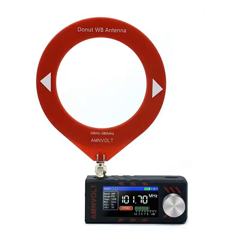 Mini Full Band DSP Radio Receiver With IPS Display And LSB USB Tuning 6