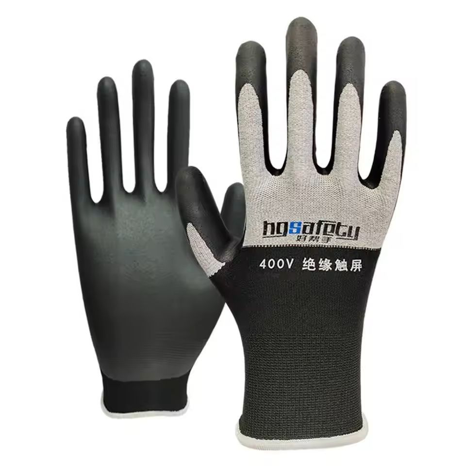 Ultrathin Electrician Insulating Gloves Rubber Voltage Protection Touchscreen 1