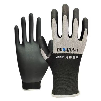 Ultrathin Electrician Insulating Gloves Rubber Voltage Protection Touchscreen 1