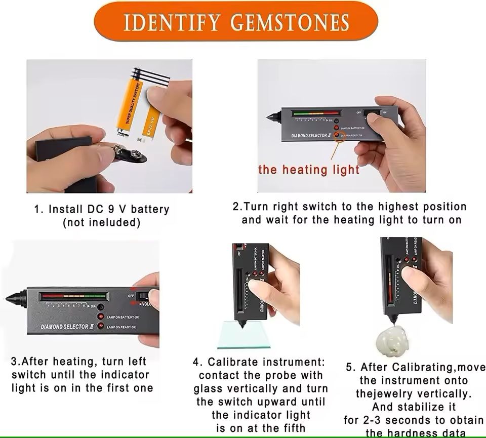 High Accuracy Diamond Tester Pen For Jewelry Verification 1