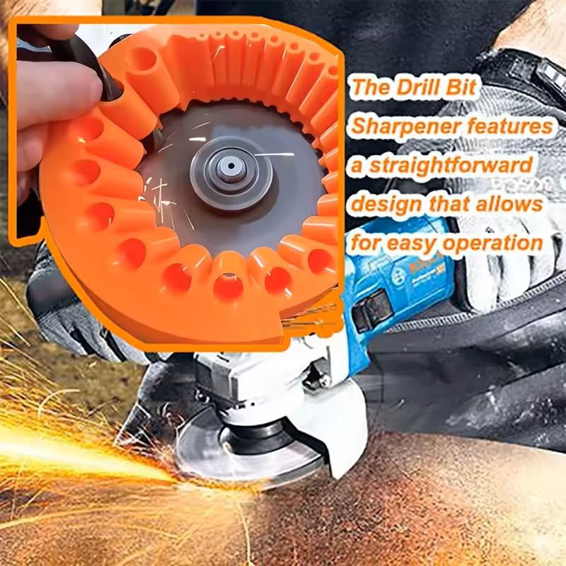 118 Degree Angle Drill Bit Sharpener Attachment For 2 To 13mm Bits Power Tool Compatible 5