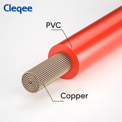 2 Piece Dual 4mm Stackable Banana Plug Multimeter Test Leads In Red And Black 1