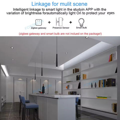 Human Presence Sensor With Motion Luminance And Distance Detection 5