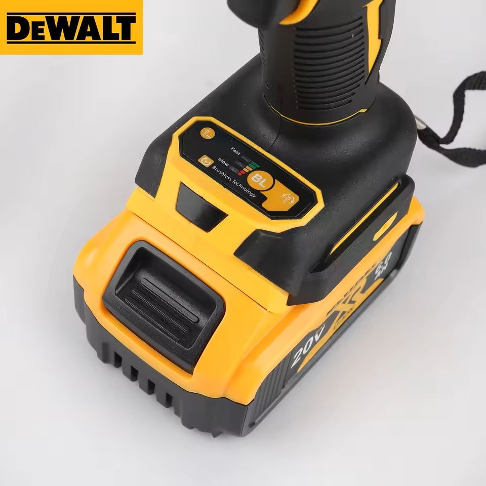 Atomic 20V Cordless Impact Wrench With Variable Speed And Detent Pin Anvil Bare Tool 7