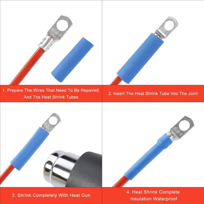 5 Meter Dual Wall Heat Shrink Tubing With Adhesive 4 To 1 Ratio In Multiple Sizes 3