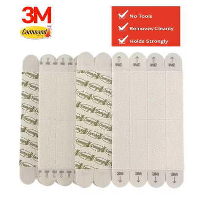 30 Piece Medium Picture Hanging Strips for Damage Free Wall Mounting and Frame Display