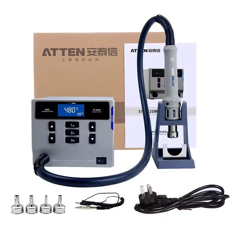 Hot Air Soldering Rework Station With Digital Display For Phone And PCB Repair 3