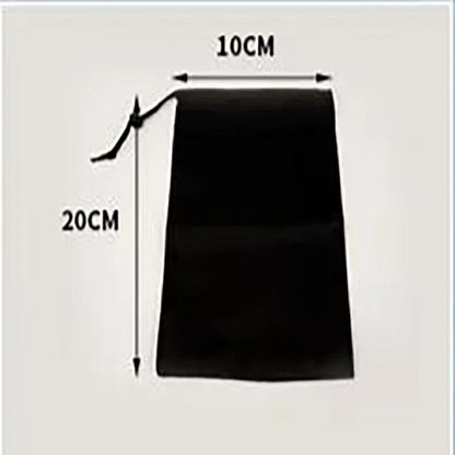 Waterproof Dustproof Oxford Drawstring Bag Black Polyester Pouch Organizer For Headset Data Cable   3