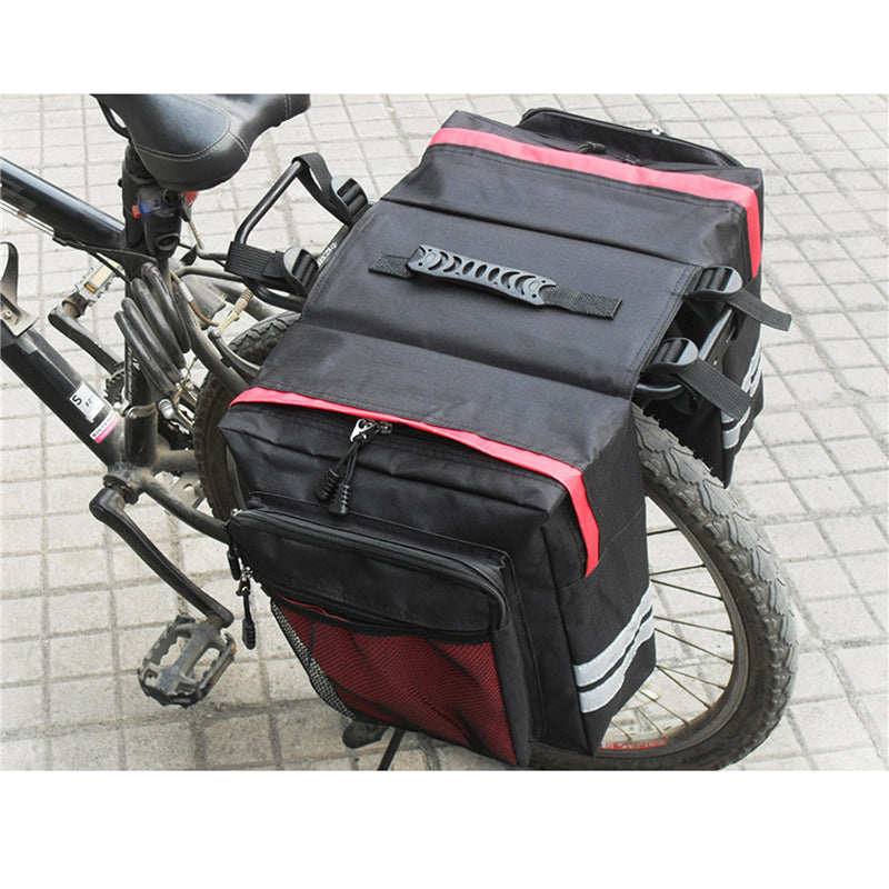 Bike Luggage Carrier Bag Waterproof Rear Seat Pannier For Durable Cycling  Commuting 1