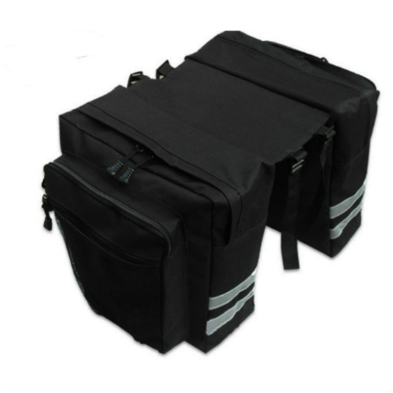 Bike Luggage Carrier Bag Waterproof Rear Seat Pannier For Durable Cycling  Commuting 7