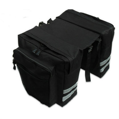 Bike Luggage Carrier Bag Waterproof Rear Seat Pannier For Durable Cycling  Commuting 7