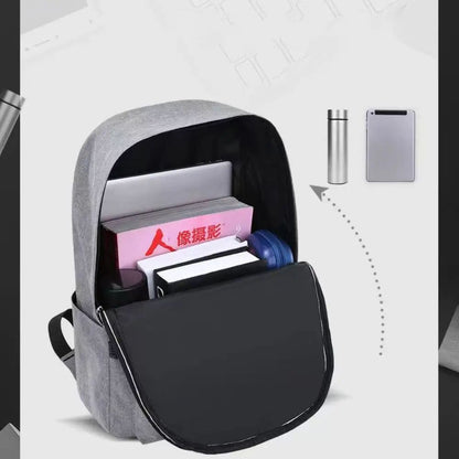 Trendy Mens Minimalist Backpack Large Capacity Unisex Travel School And Laptop Bag Washable  Versat 1