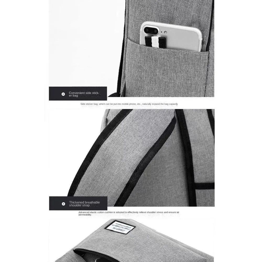 Trendy Mens Minimalist Backpack Large Capacity Unisex Travel School And Laptop Bag Washable  Versat 2