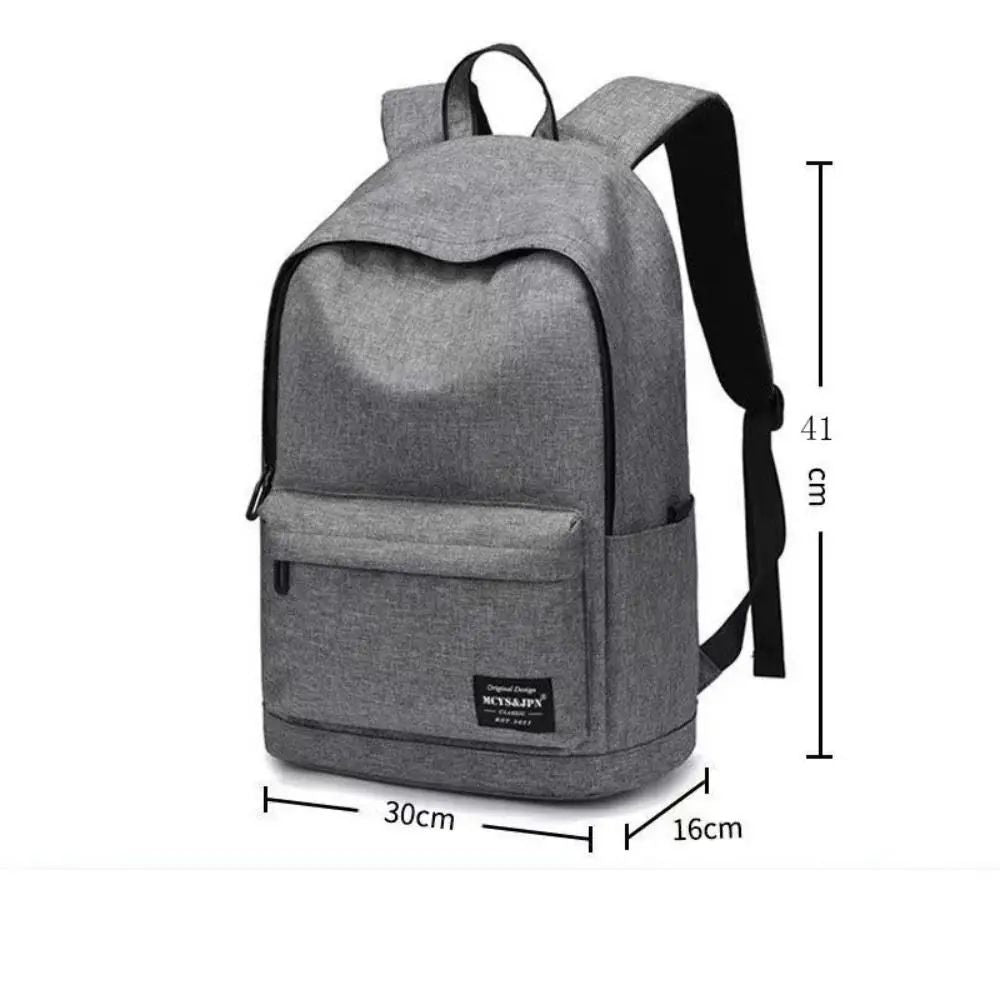 Trendy Mens Minimalist Backpack Large Capacity Unisex Travel School And Laptop Bag Washable  Versat 5