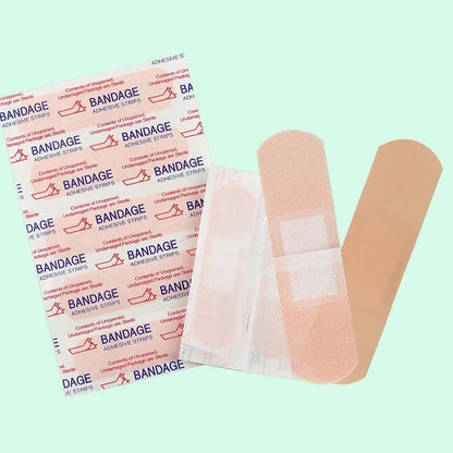 Waterproof Adhesive Band Aids For First Aid Breathable Cushion Plaster With Medical Gauze For Wound 1