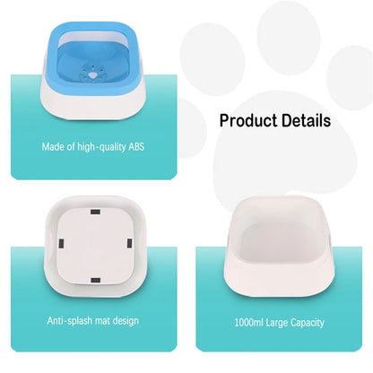 Anti Splash Water Bowl For Dogs Large Capacity Dog Waterer  Drinking Bowl For Puppies Cats  Pets Sp 3
