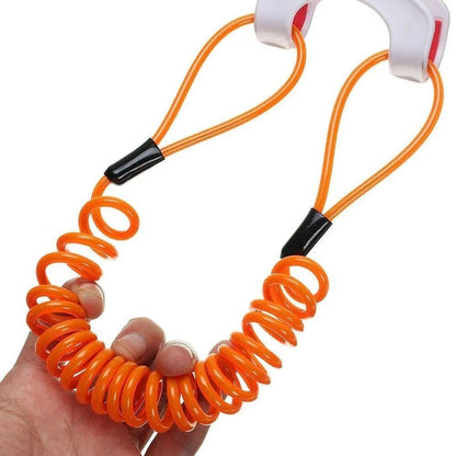 Motorcycle Disc Lock Reminder Cable AntiTheft Bike Spring Rope Alarm Security Cord For Bicycle Scoo 2