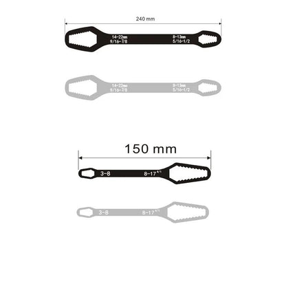 Universal Torx Wrench Adjustable Multifunction Board DoubleHead Spanner Repair Hand Tool For DIY  P 5