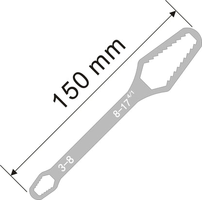 Universal Torx Wrench Adjustable Multifunction Board DoubleHead Spanner Repair Hand Tool For DIY  P 6
