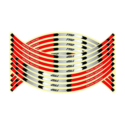 High-Visibility Car Reflective Strips, Universal Rim Tape for Motorcycle, Bicycle & Auto Wheels