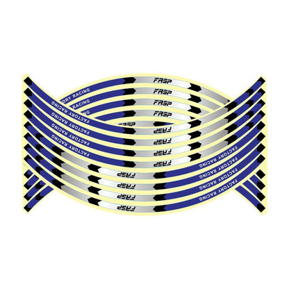 High-Visibility Car Reflective Strips, Universal Rim Tape for Motorcycle, Bicycle & Auto Wheels