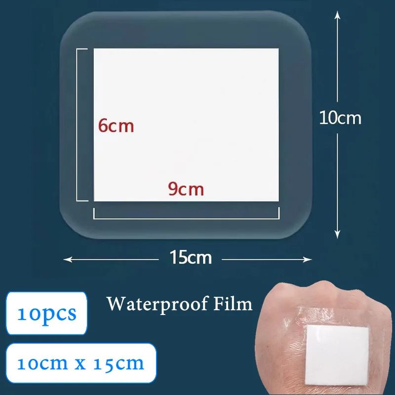 Sterile Dressing Waterproof Breathable Cushion Adhesive Plaster Wound Hemostasis Sticker First Aid  8