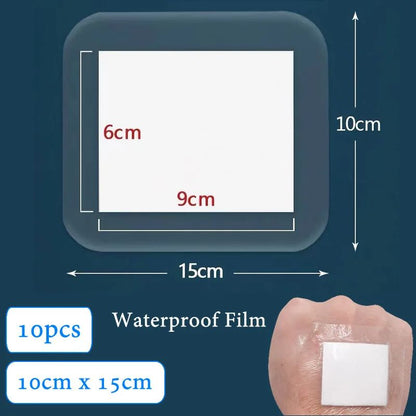 Sterile Dressing Waterproof Breathable Cushion Adhesive Plaster Wound Hemostasis Sticker First Aid  8