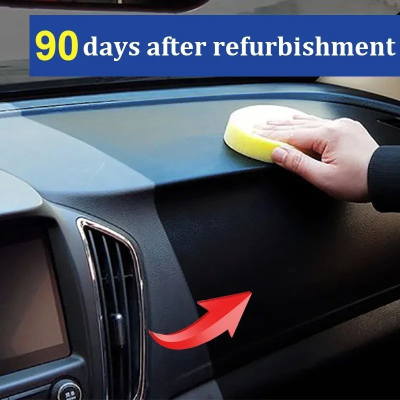 Auto Plastic Rubber Exterior Restorer Car Plastic Restorer Coating Agent To Clean Refresh  Seal For 3